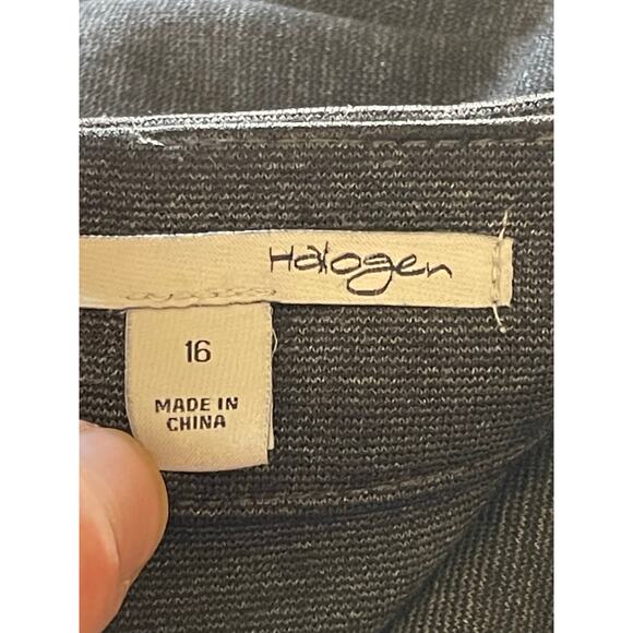 Gray Halogen Pencil Skirt Plus Size 16 - Picture 5 of 6